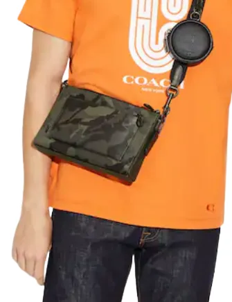 Coach Holden Crossbody With Camo Print