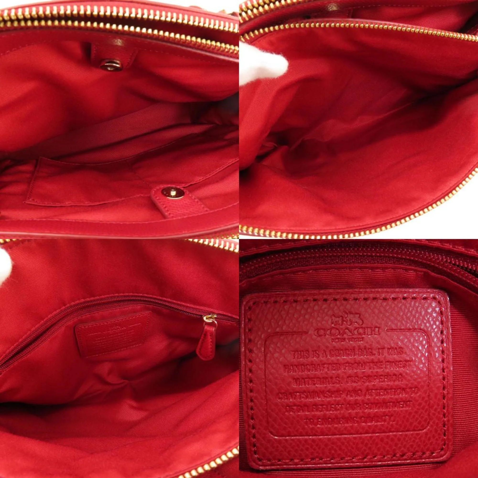Coach  Leather Handbag (Pre-Owned)