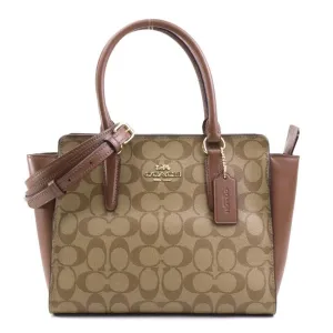 Coach  Leather Handbag Shoulder Bag (Pre-Owned)