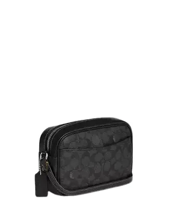 Coach Mini Jamie Camera Bag In Signature Canvas With Halloween Graphic