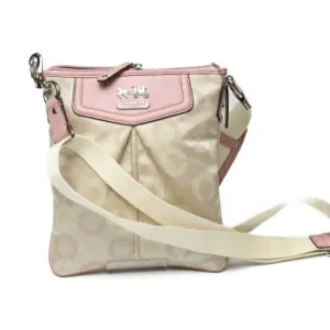 Coach  pink Leather Shoulder Bag (Pre-Owned)