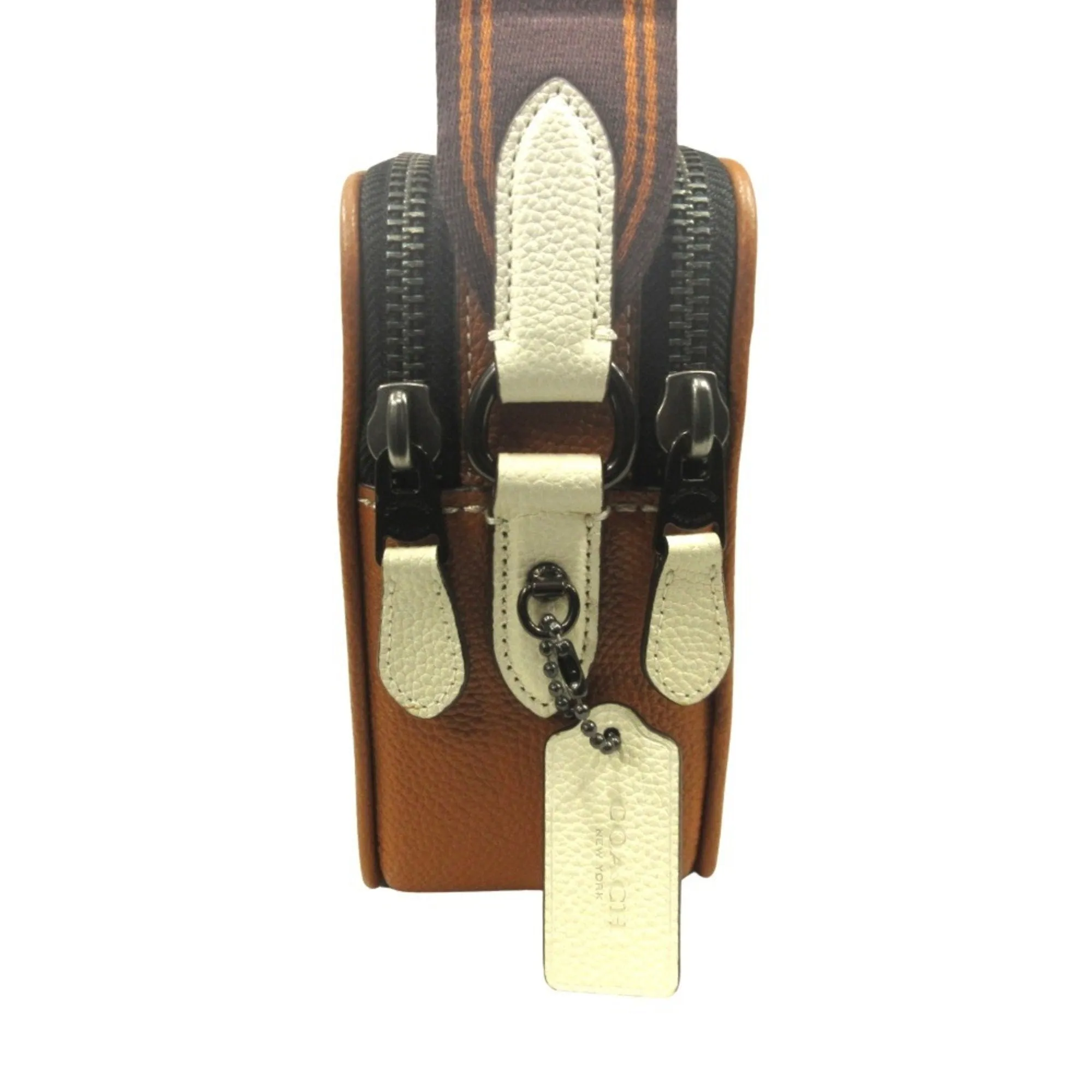 Coach Pvc Leather Shoulder Bag (Pre-Owned)