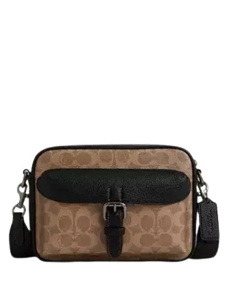Coach Warner Crossbody Bag In Signature Canvas