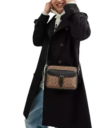 Coach Warner Crossbody Bag In Signature Canvas
