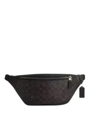 Coach Warren Belt Bag In Signature Canvas