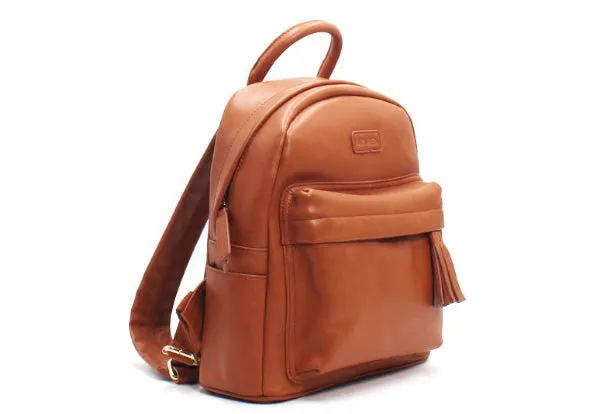 College Leather Womens Backpacks Stylish School Bag for Women