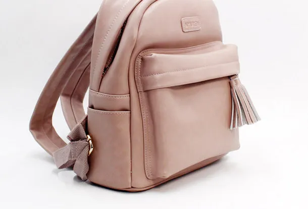 College Leather Womens Backpacks Stylish School Bag for Women