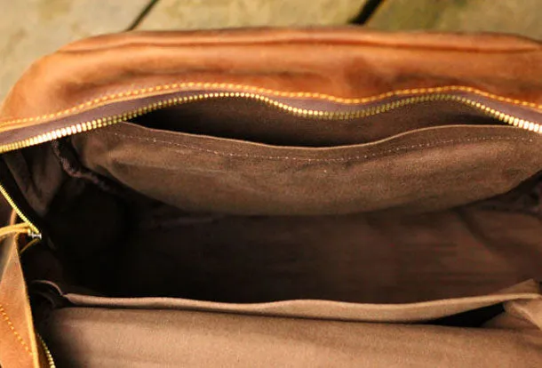 Cool Leather Mens Backpack Travel Backpack Vintage School Backpack for men