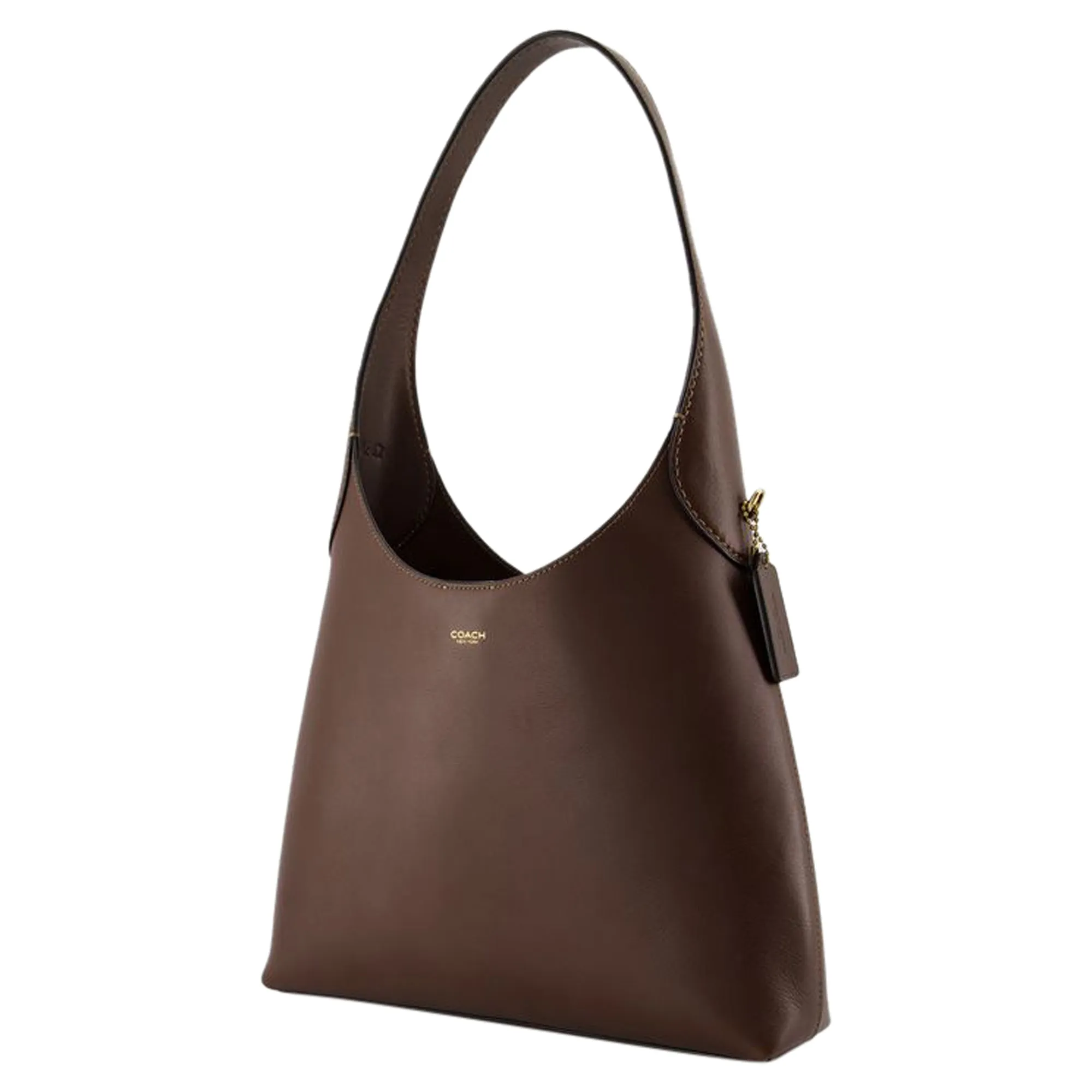 Courage 28 Shoulder Bag - Coach - Leather - Maple
