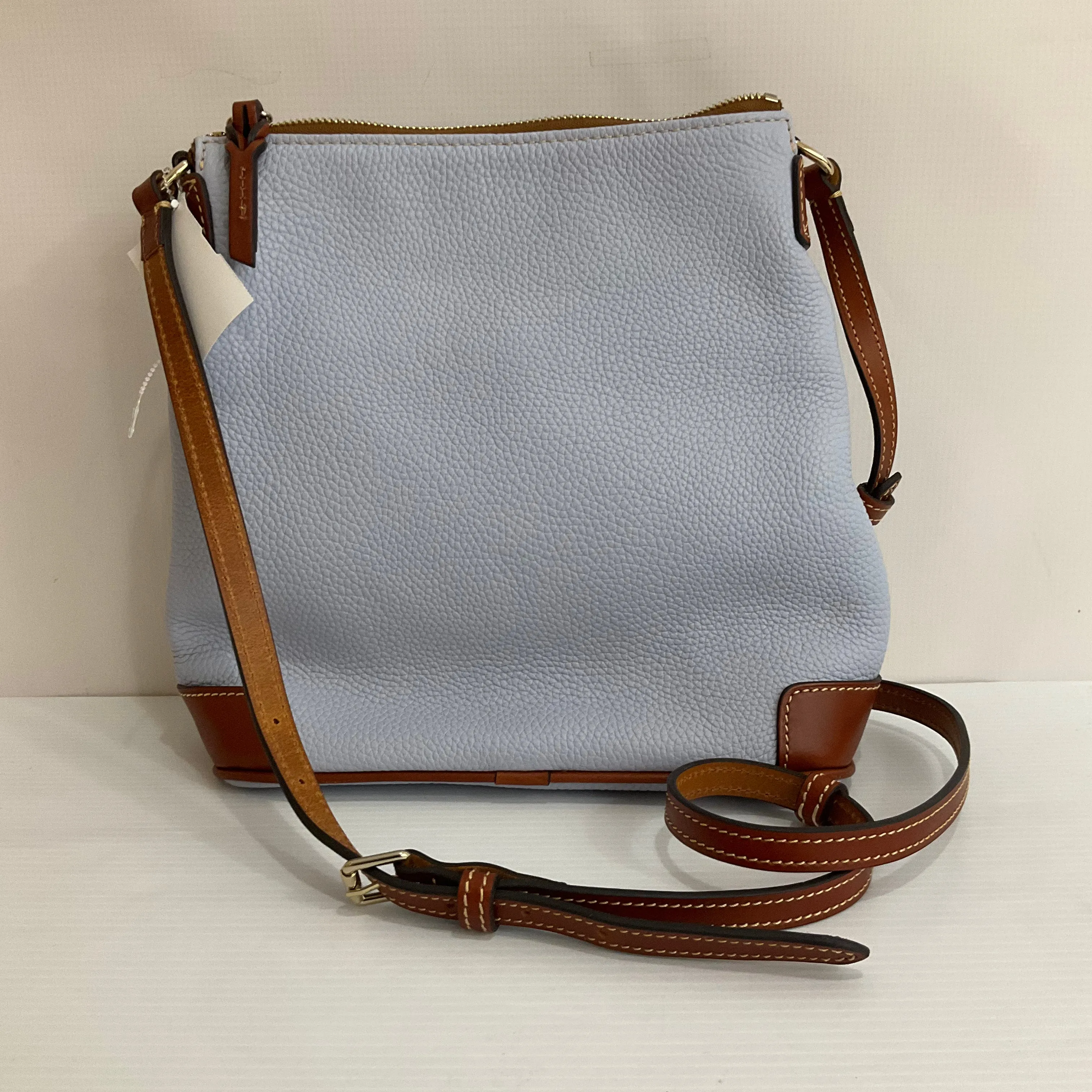 Crossbody Designer By Dooney And Bourke In Black & Brown, Size:Medium