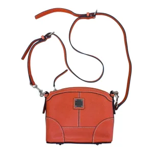 Crossbody Designer By Dooney And Bourke In Orange, Size:Small