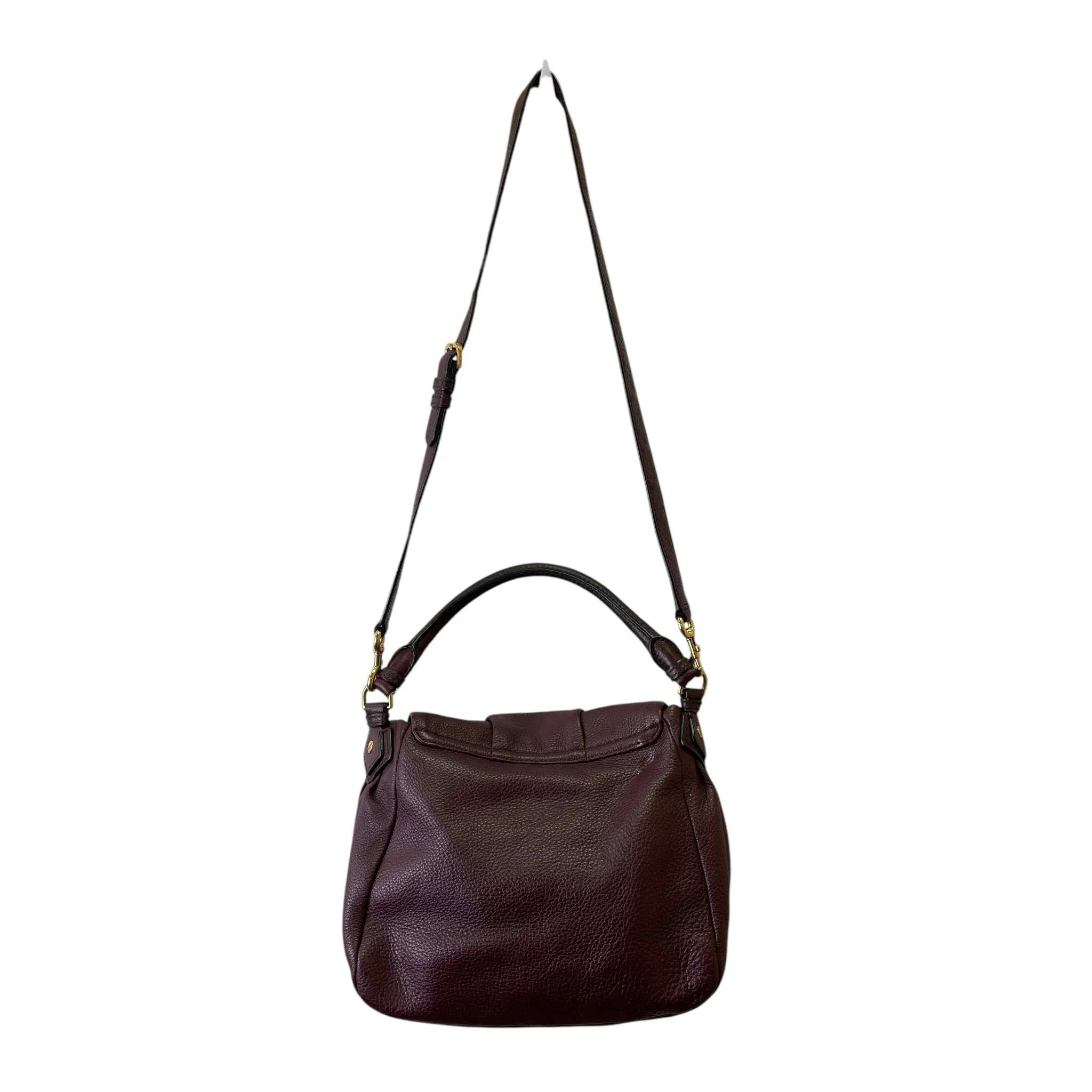 Crossbody Designer By Marc Jacobs In Purple, Size:Medium