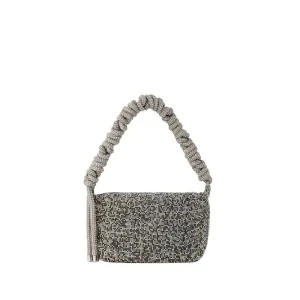 Crystal Mesh Bag - Polyester - Black Pixel