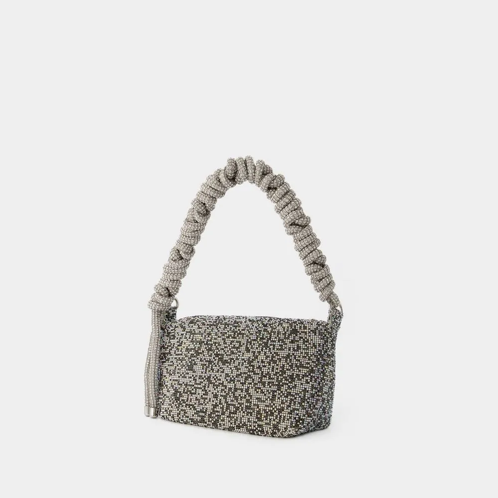 Crystal Mesh Bag - Polyester - Black Pixel