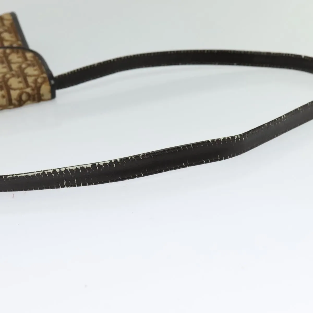 Dior Trotter Canvas Shoulder Bag (Pre-Owned)