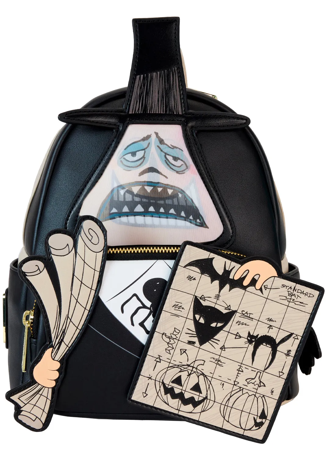 Disney Nightmare Before Christmas Mayor Lenticular Cosplay Mini Backpack