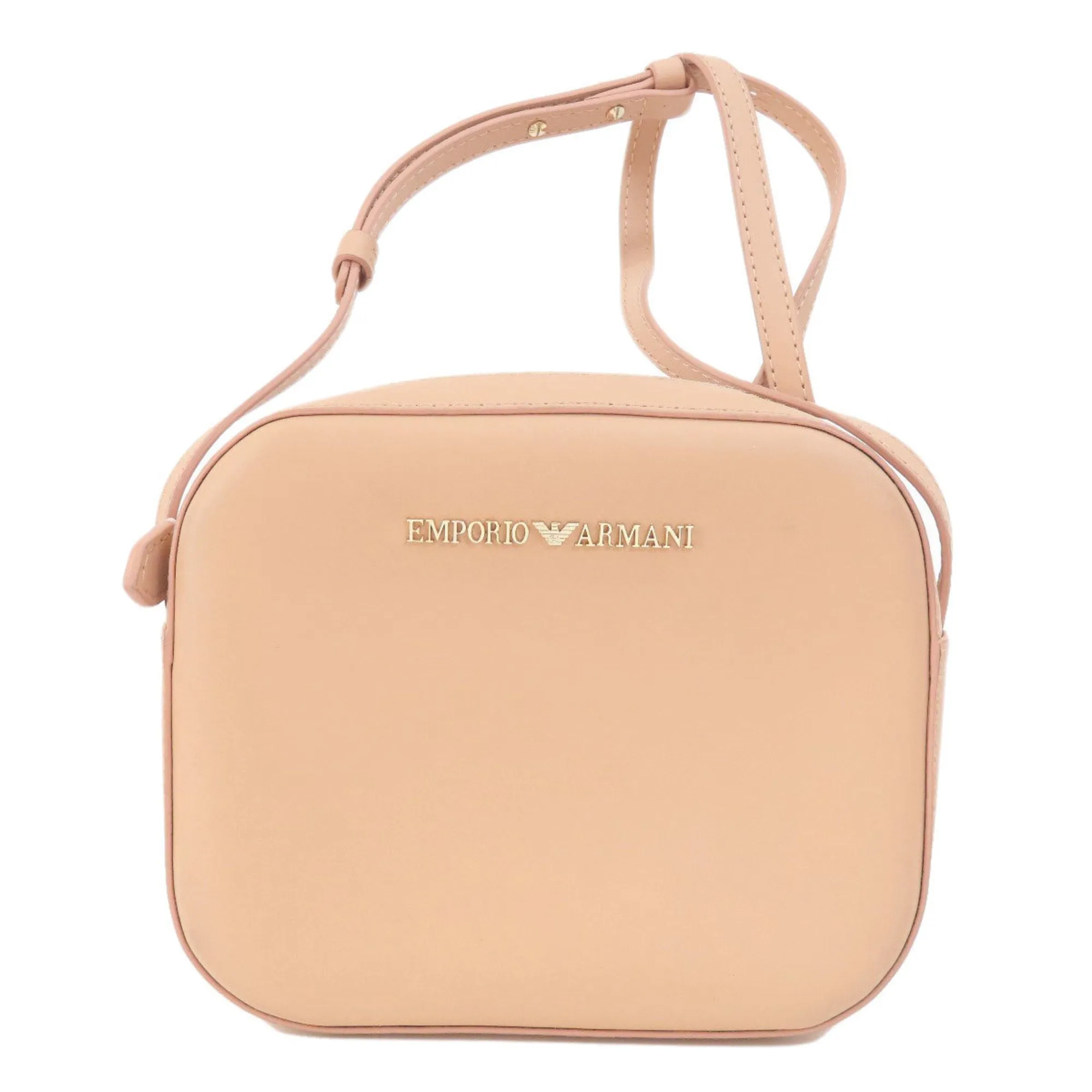 Emporio Armani  Leather Shoulder Bag (Pre-Owned)