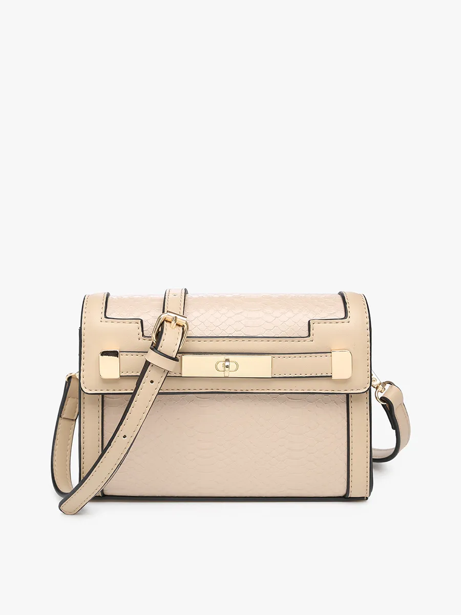 Etta Vegan Snake Crossbody
