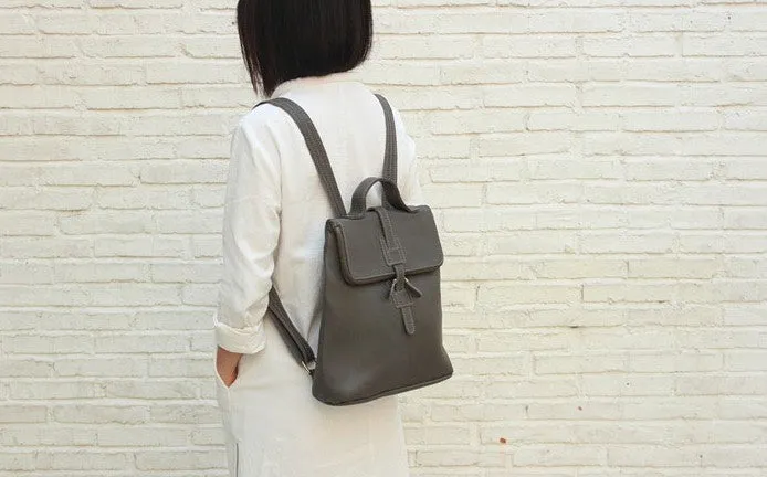 Fashion Black LEATHER WOMEN Backpacks Purse Cute School Backpack FOR WOMEN