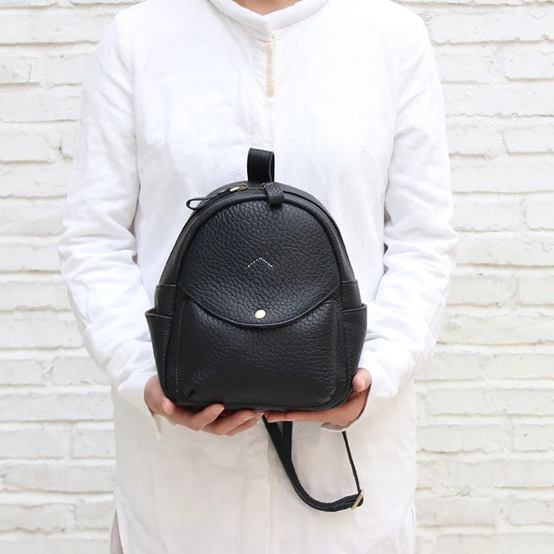 Fashion LEATHER Mini WOMEN Backpack Purse Small Cute Backpack FOR WOMEN