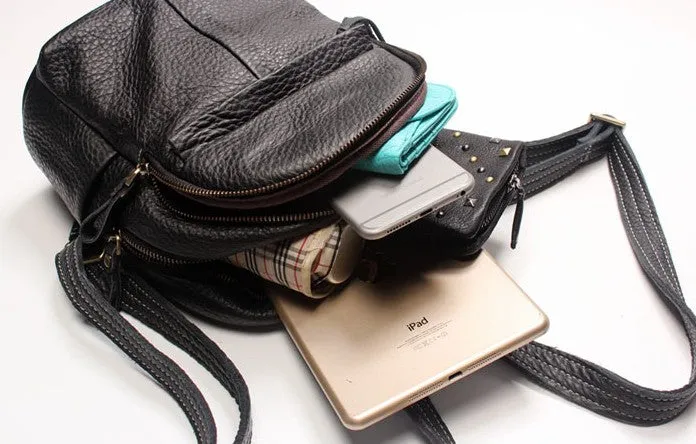 Fashion LEATHER Mini WOMEN Backpacks Purse Small Cute Backpack FOR WOMEN