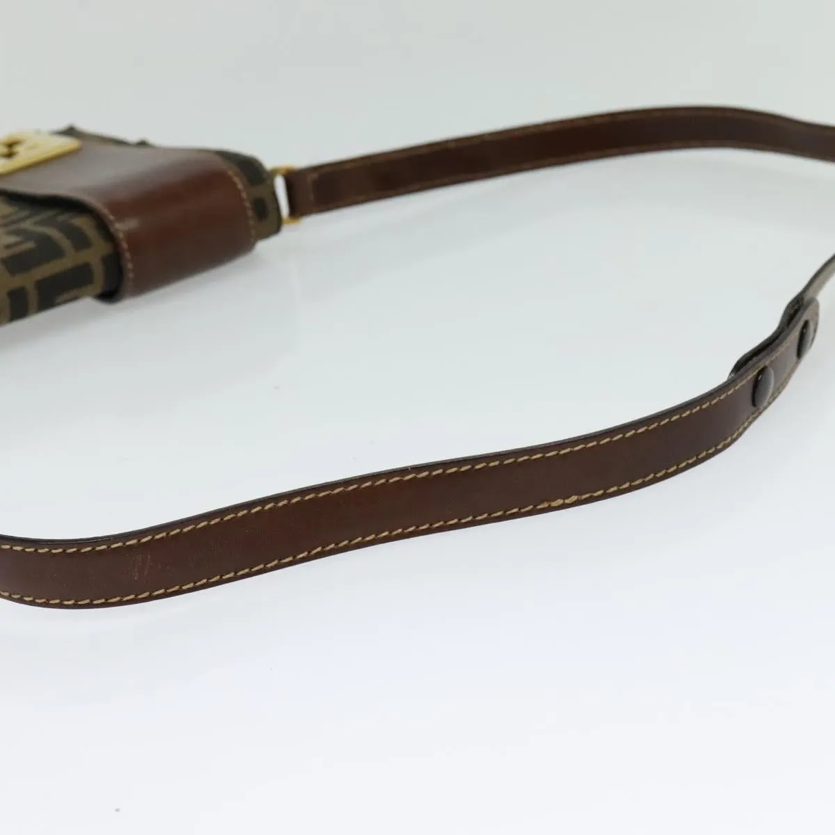 Fendi Zucca Canvas Shoulder Bag (Pre-Owned)