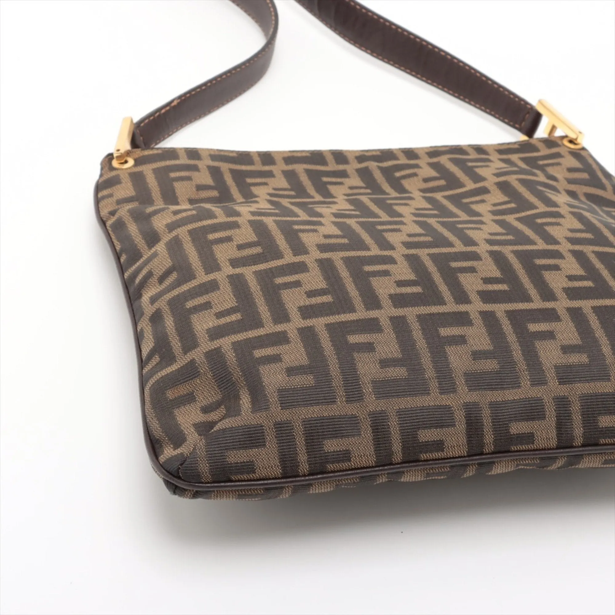 Fendi Zucca Zucca Handbag Shoulder Bag (Pre-Owned)