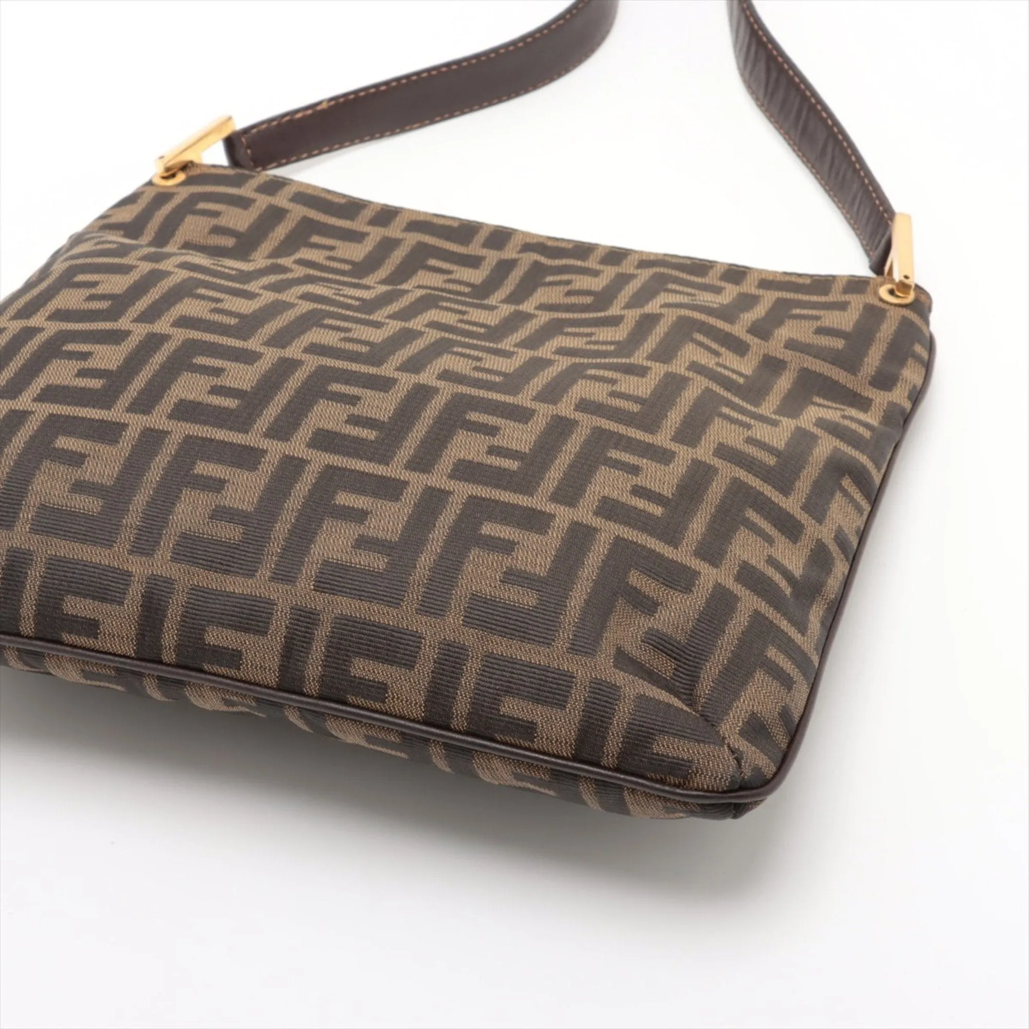 Fendi Zucca Zucca Handbag Shoulder Bag (Pre-Owned)