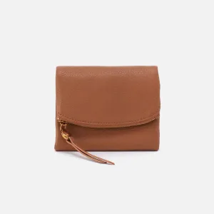 Fern Medium Trifold Wallet Warm Honey