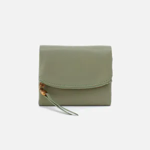 Fern Medium Trifold Wallet Watercress