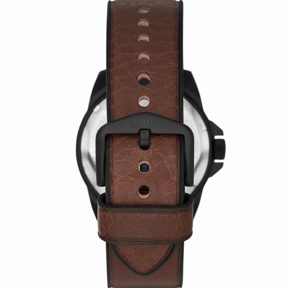 Fossil FS5938 Bronson Brown Leather Mens Watch