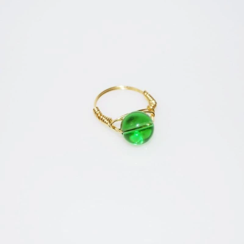 Genuine Quartz Stone women's ring