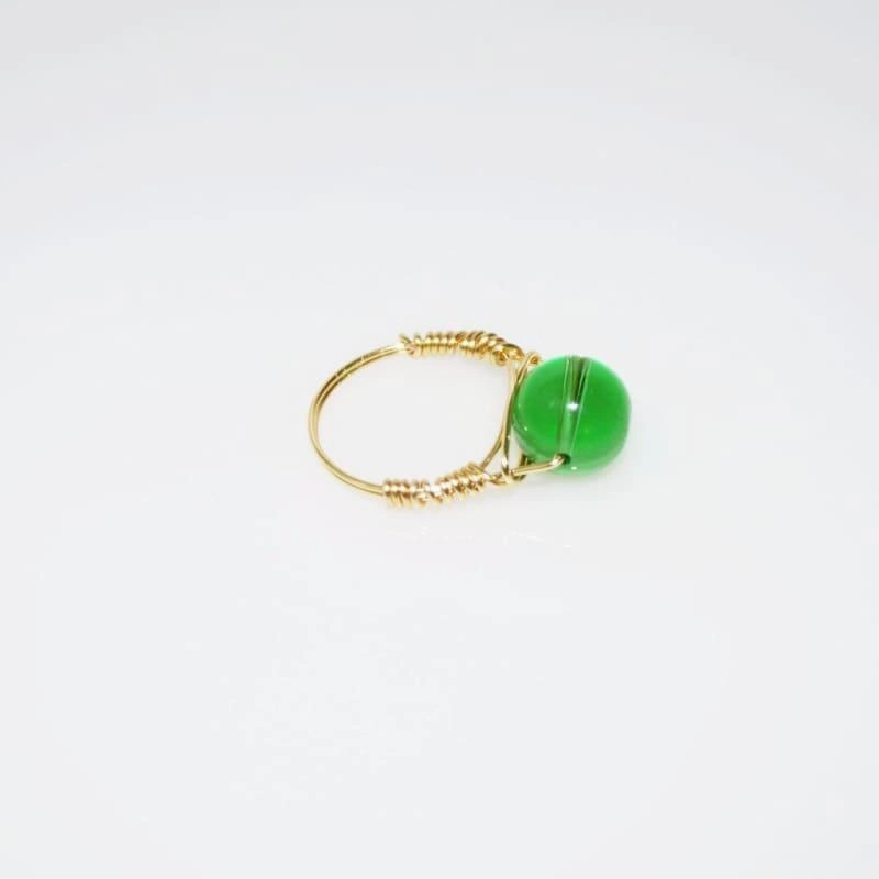 Genuine Quartz Stone women's ring