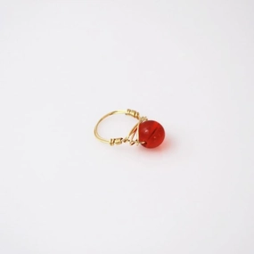 Genuine Quartz Stone women's ring