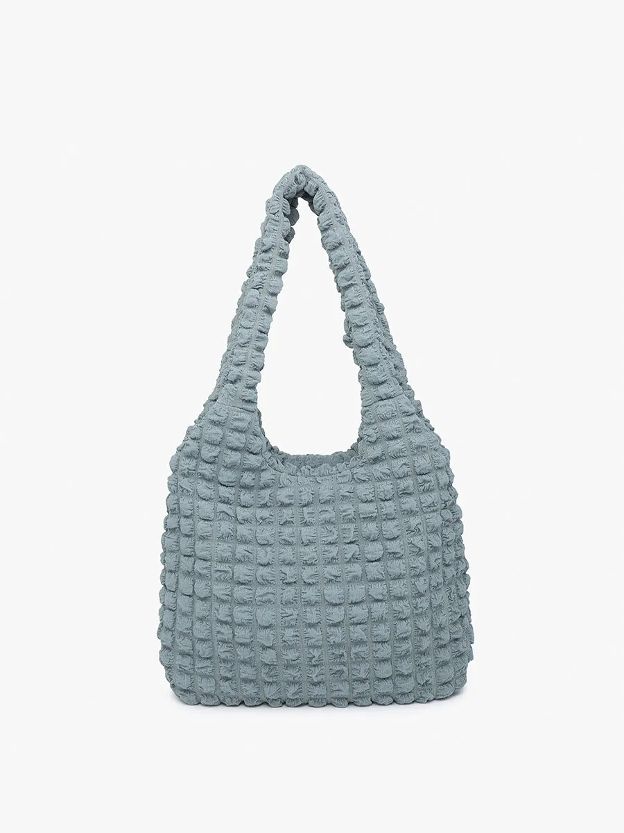 Georgia Quilted Nylon Hobo
