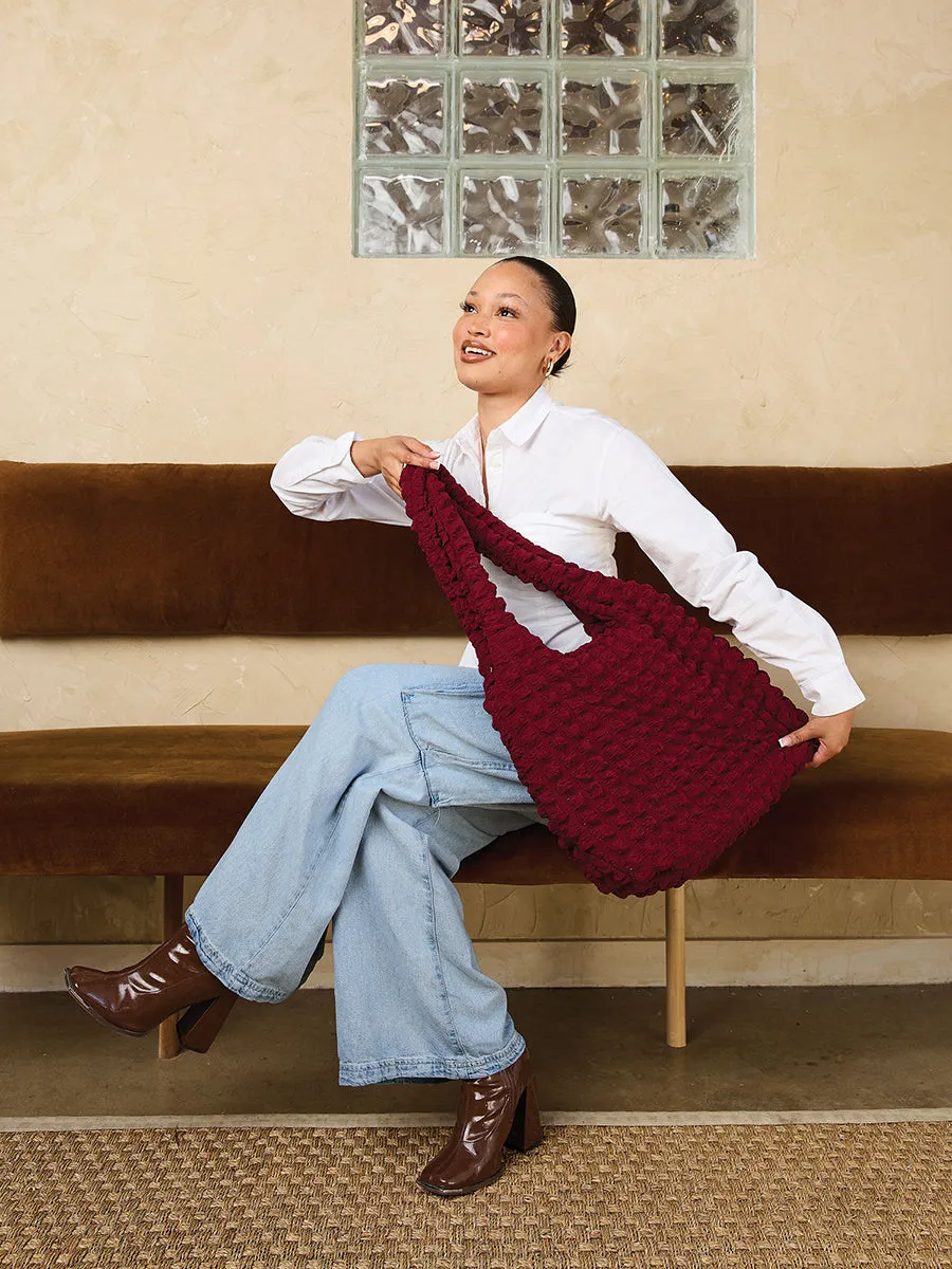 Georgia Quilted Nylon Hobo
