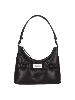 Glam Slam' Small Hobo Bag ?Black