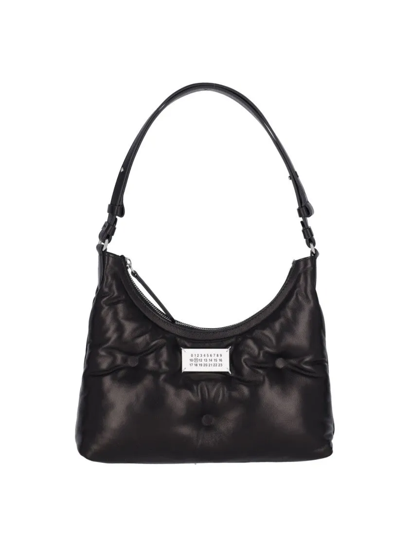 Glam Slam' Small Hobo Bag ?Black