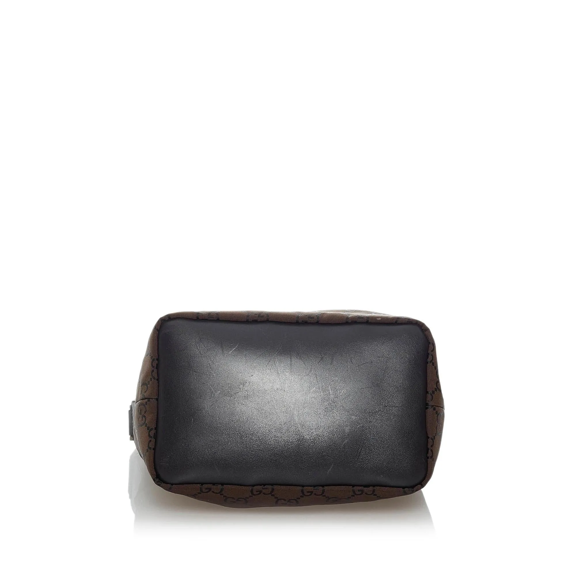 Gucci Bamboo GG Canvas Shoulder Bag (SHG-ejITql)