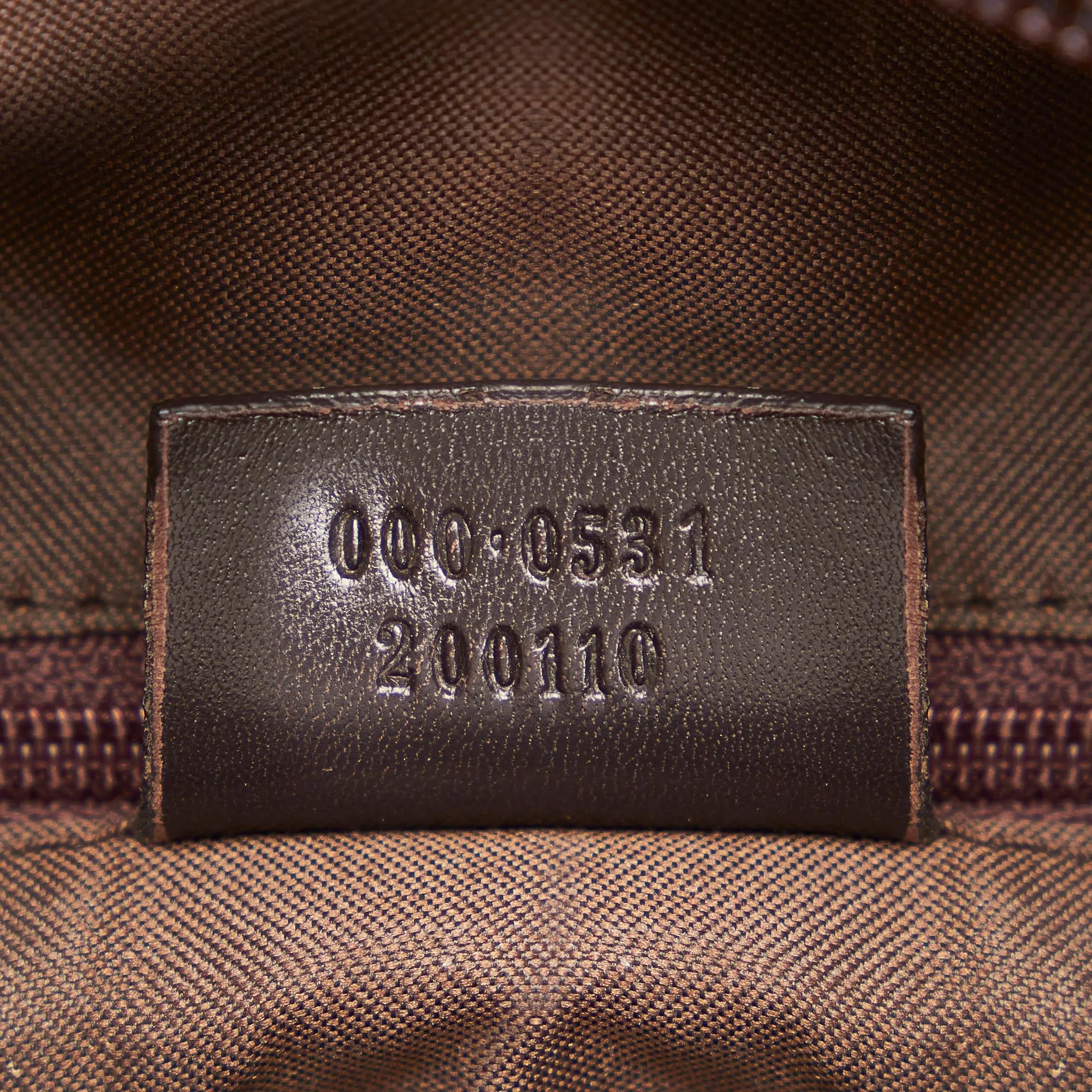 Gucci Bamboo GG Canvas Shoulder Bag (SHG-ejITql)