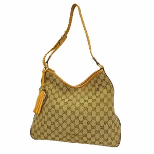 Gucci Canvas Shoulder Bag (Pre-Owned)