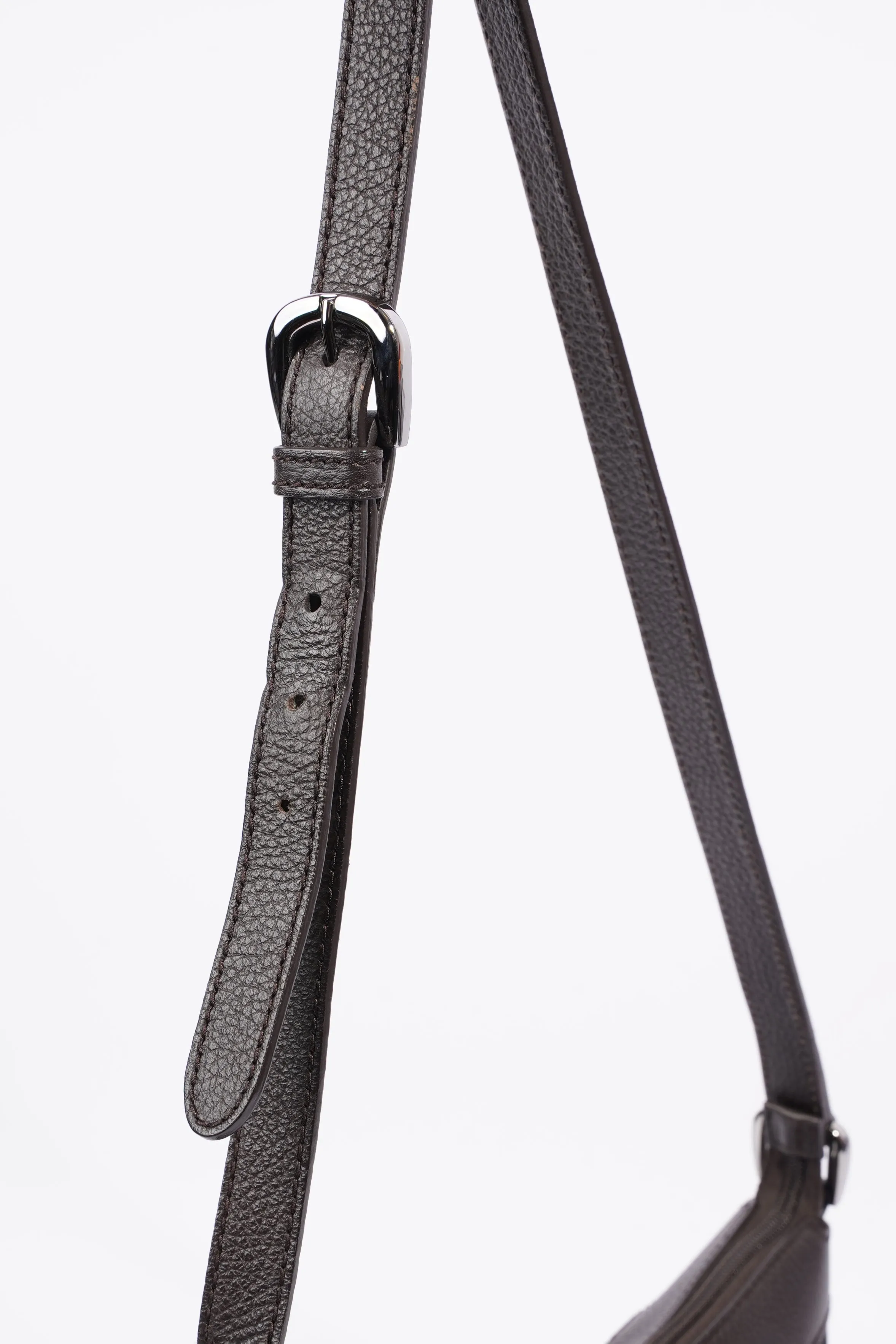 Gucci D Ring Shoulder Bag Black Supreme Canvas