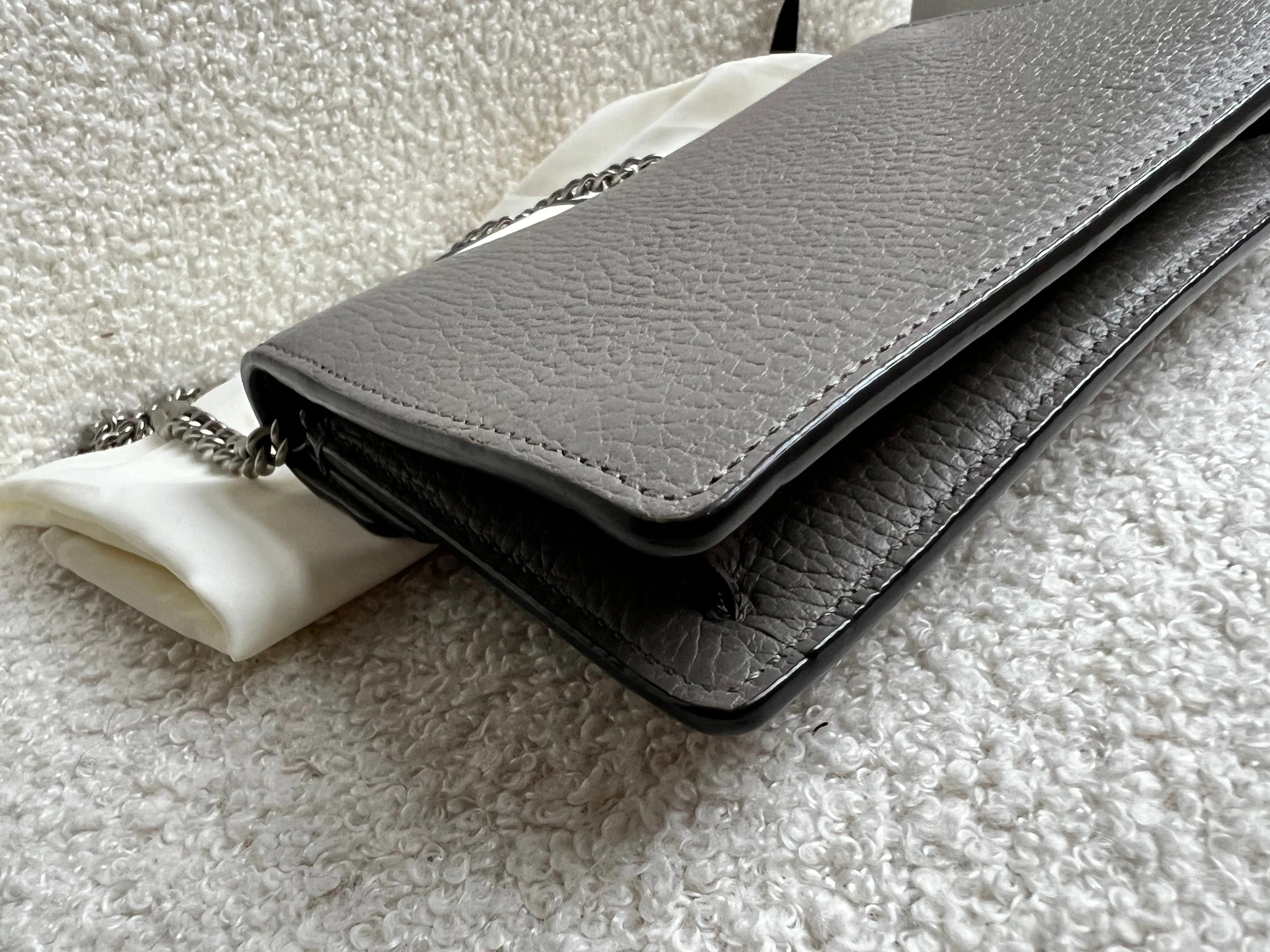 Gucci Dionysus GG Grey Super Mini Shoulder Bag (RRP ??985)