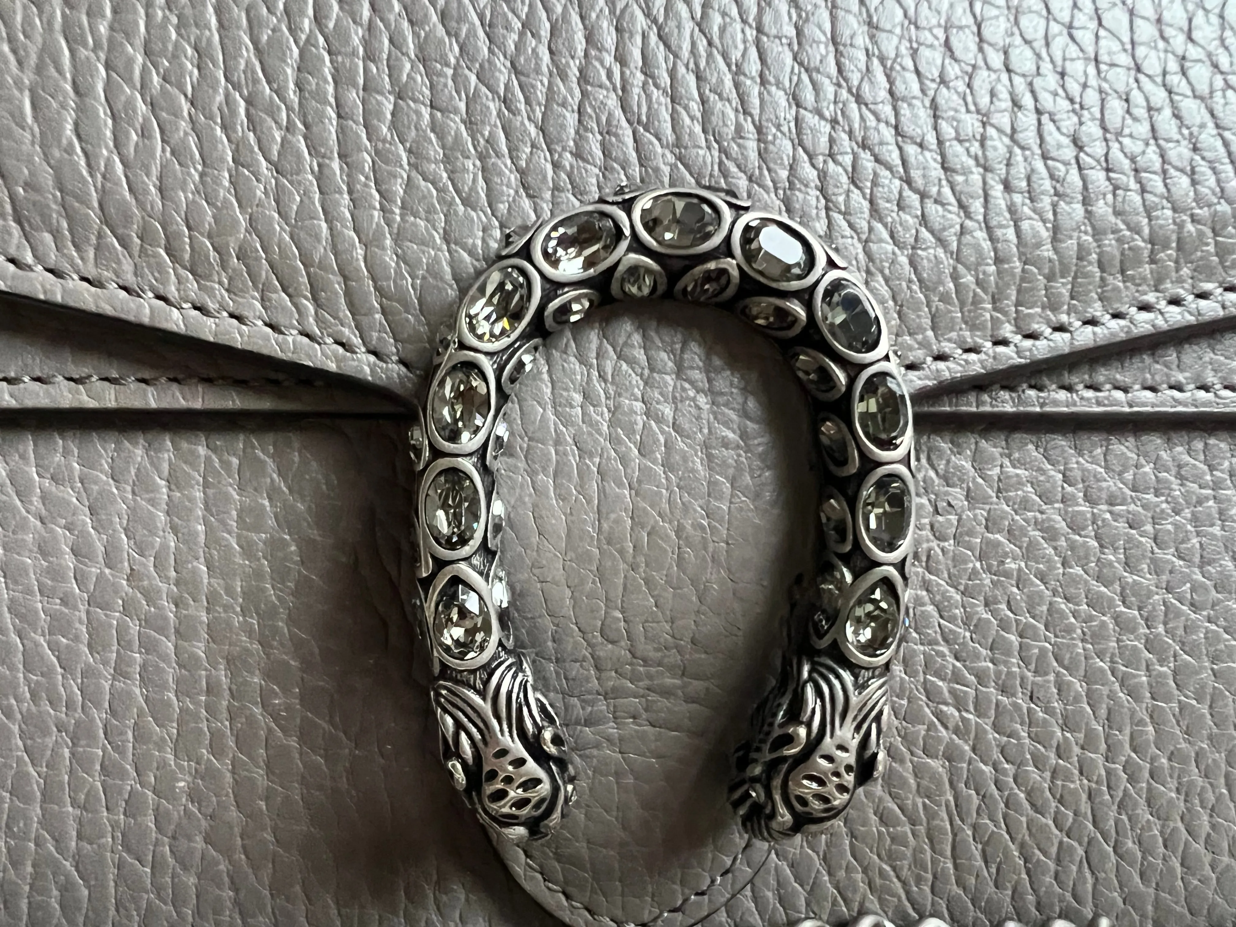 Gucci Dionysus GG Grey Super Mini Shoulder Bag (RRP ??985)