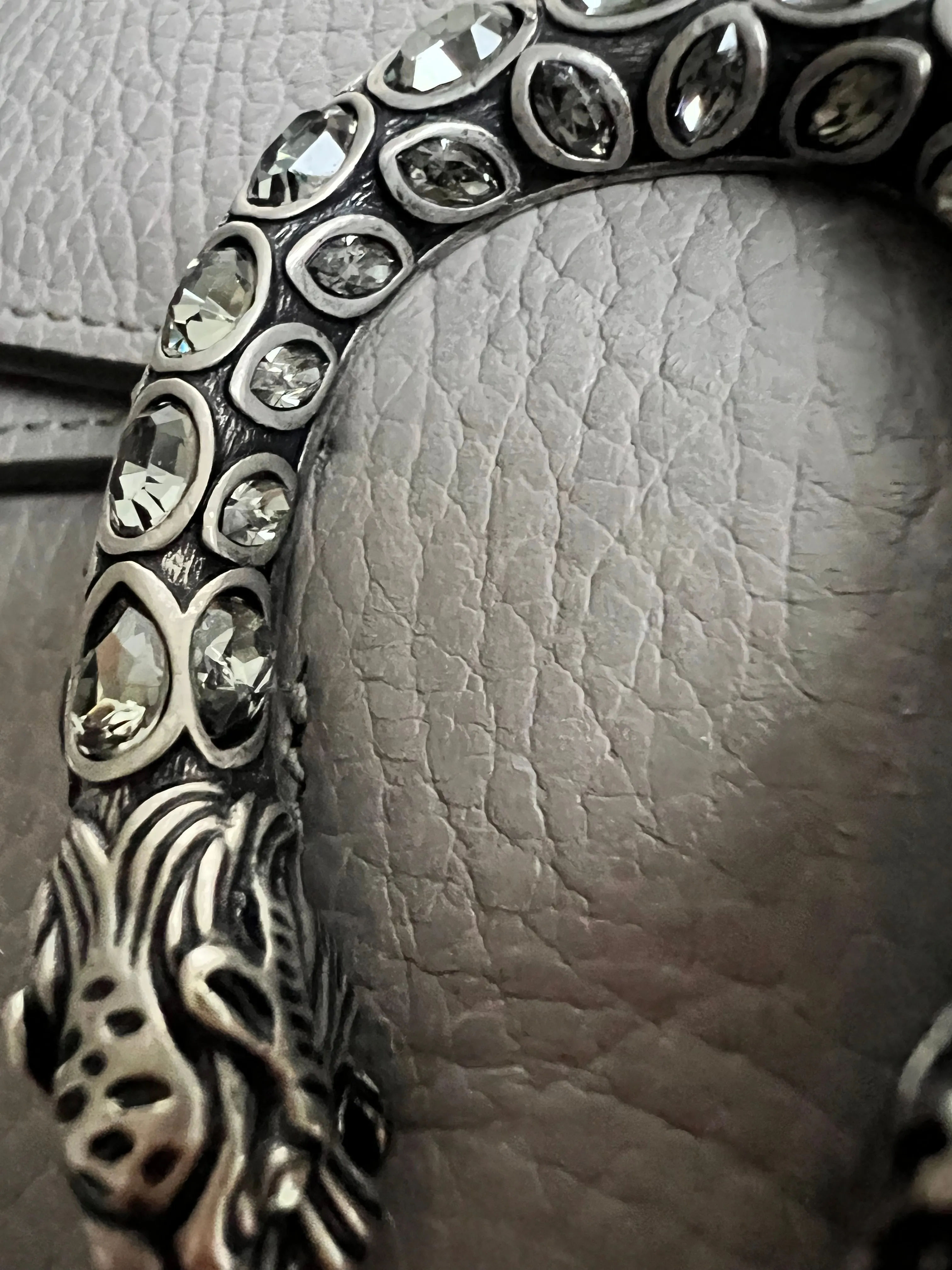 Gucci Dionysus GG Grey Super Mini Shoulder Bag (RRP ??985)