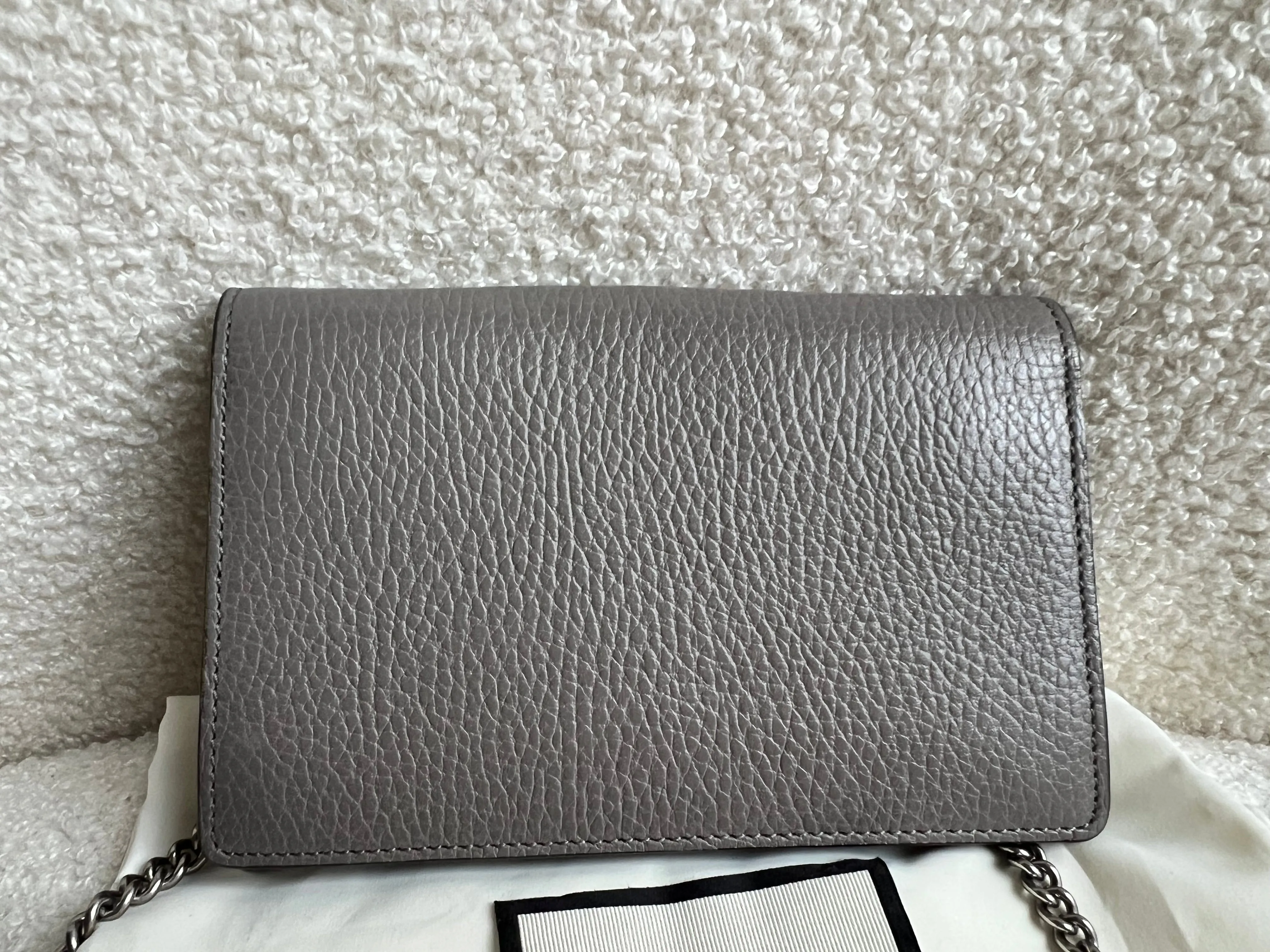 Gucci Dionysus GG Grey Super Mini Shoulder Bag (RRP ??985)