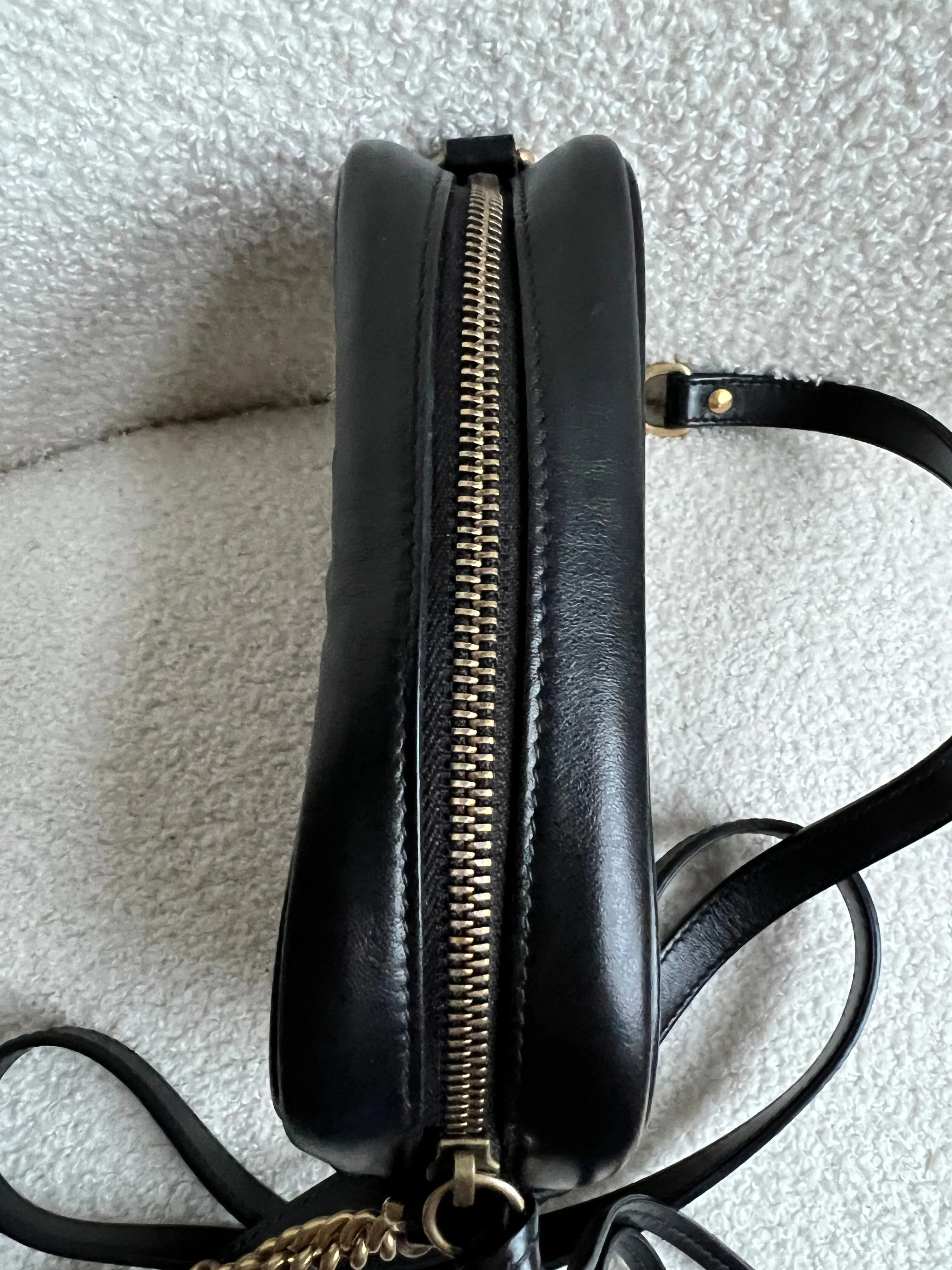Gucci GG Black Marmont Mini Shoulder Bag (RRP ??1,360)