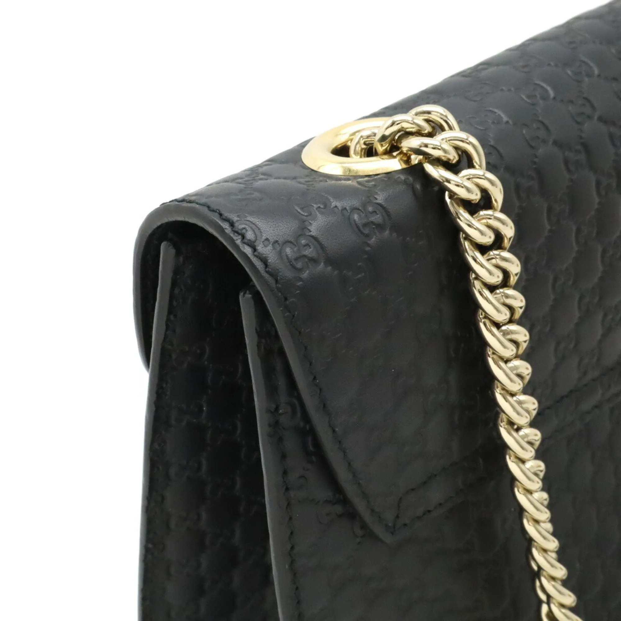 Gucci Leather Shoulder Bag (Pre-Owned)