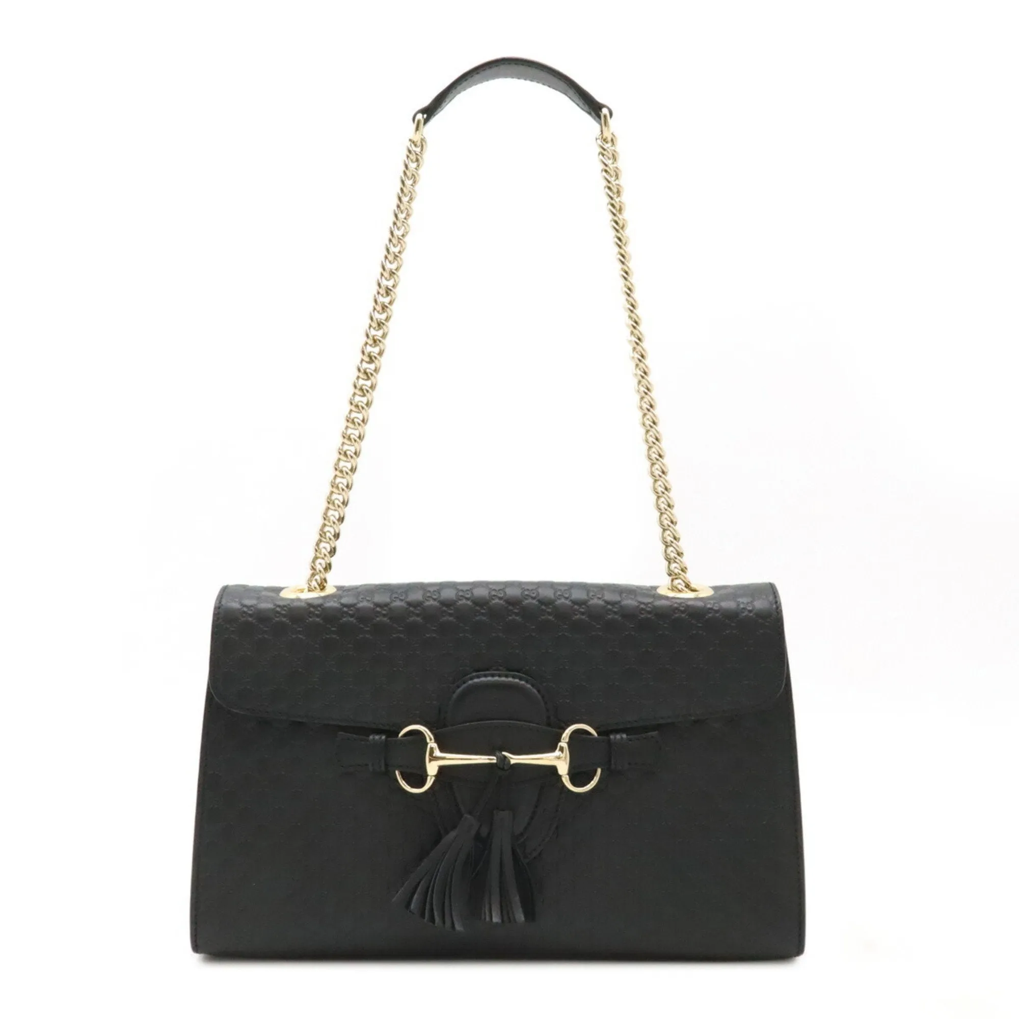 Gucci Leather Shoulder Bag (Pre-Owned)