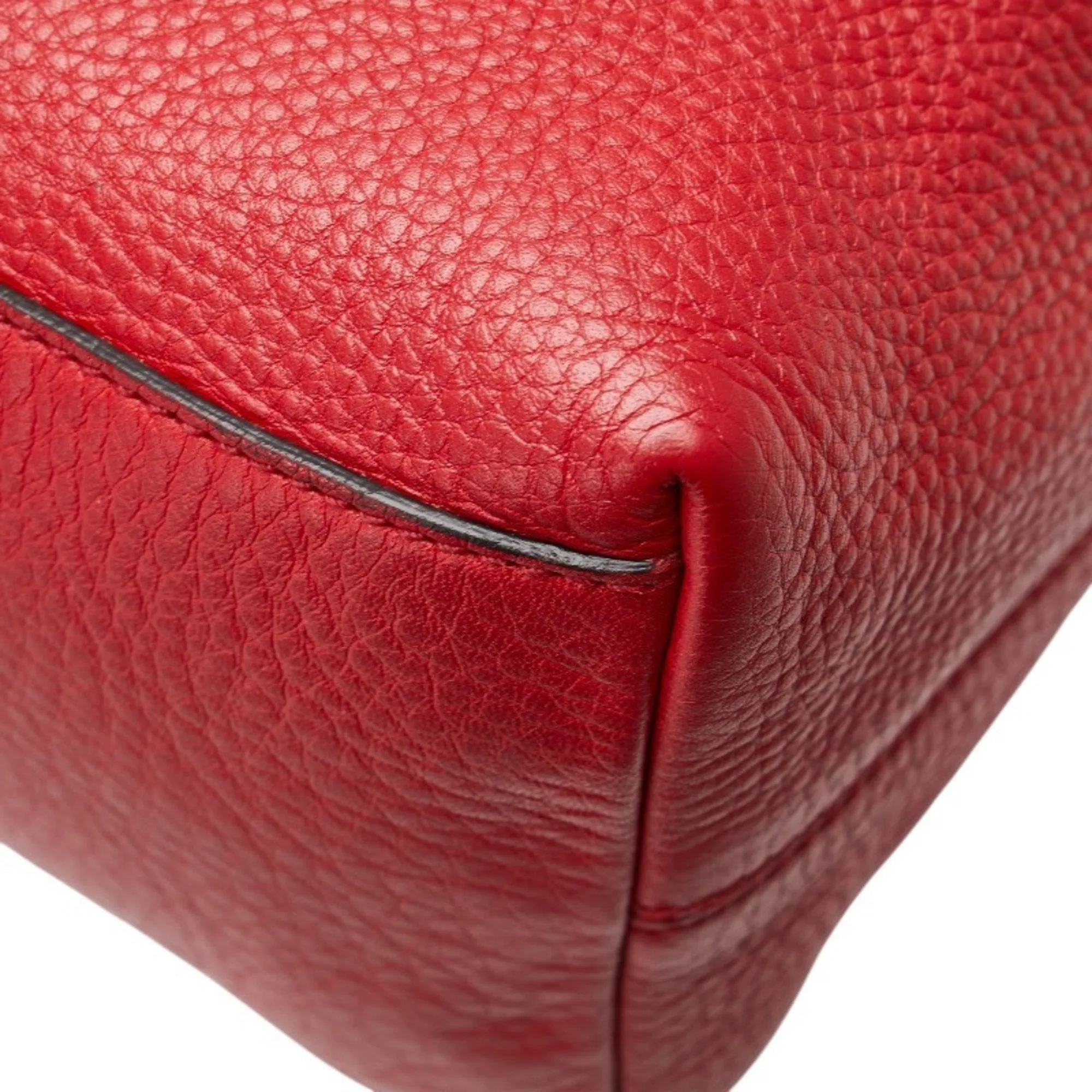 Gucci Leather Shoulder Bag Tote Bag (Pre-Owned)